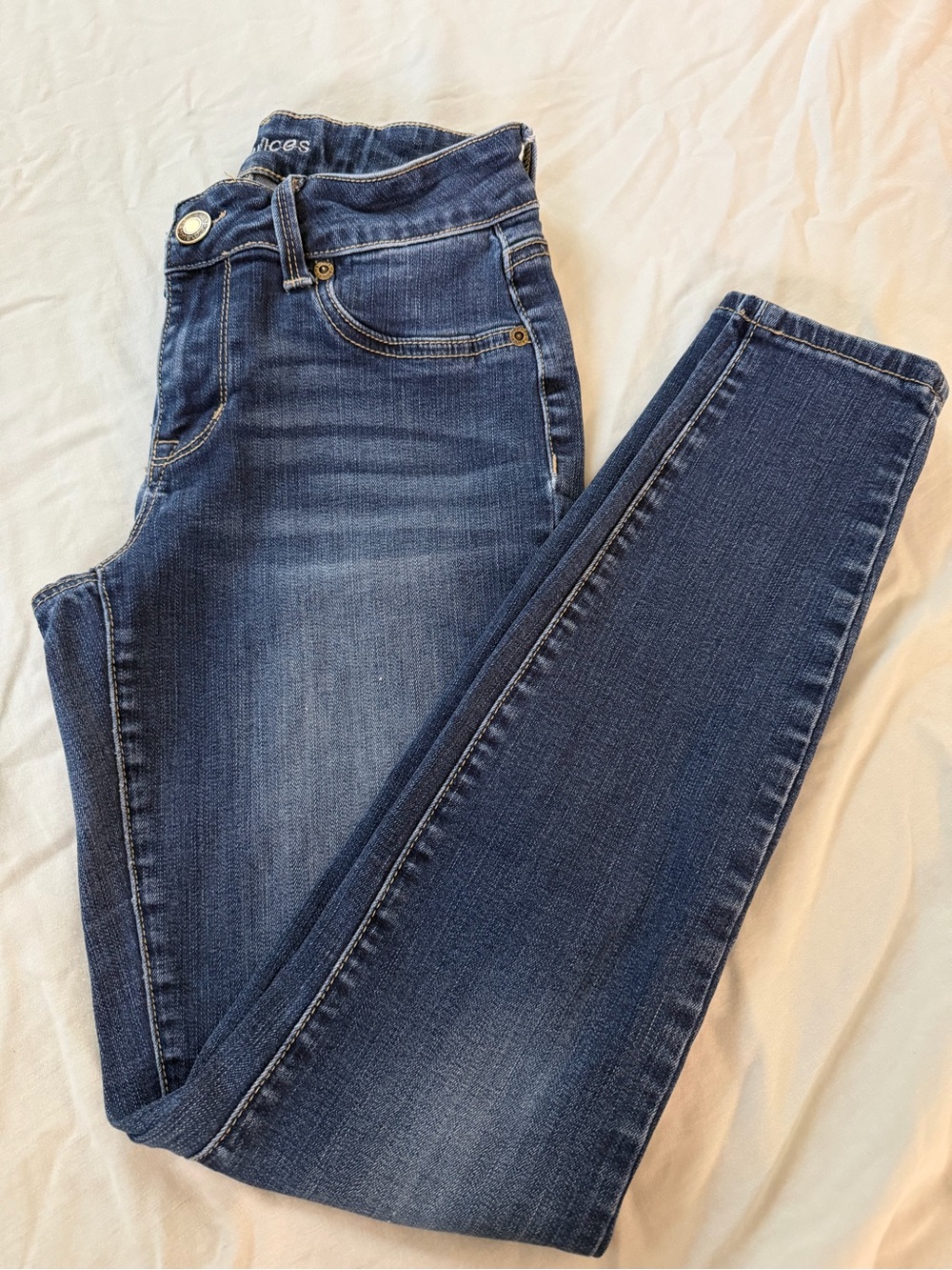 Maurices Women’s Blue Denim Skinny Jeans Small